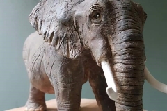 Elephant-sculpture