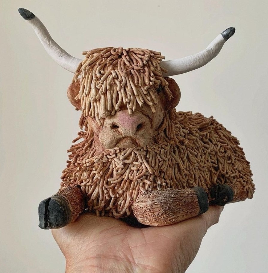 Highland Cow Sculpting & Safari at Dumble Farm, East Yorks, on Wed 13th March 2023