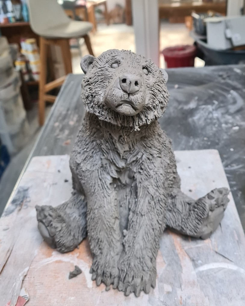 The first ever Big Bear workshop on Thursday 16th May at my Studio in Bradford
